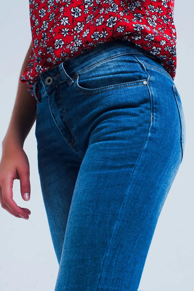 Mid Wash skinny Jeans - Jeans