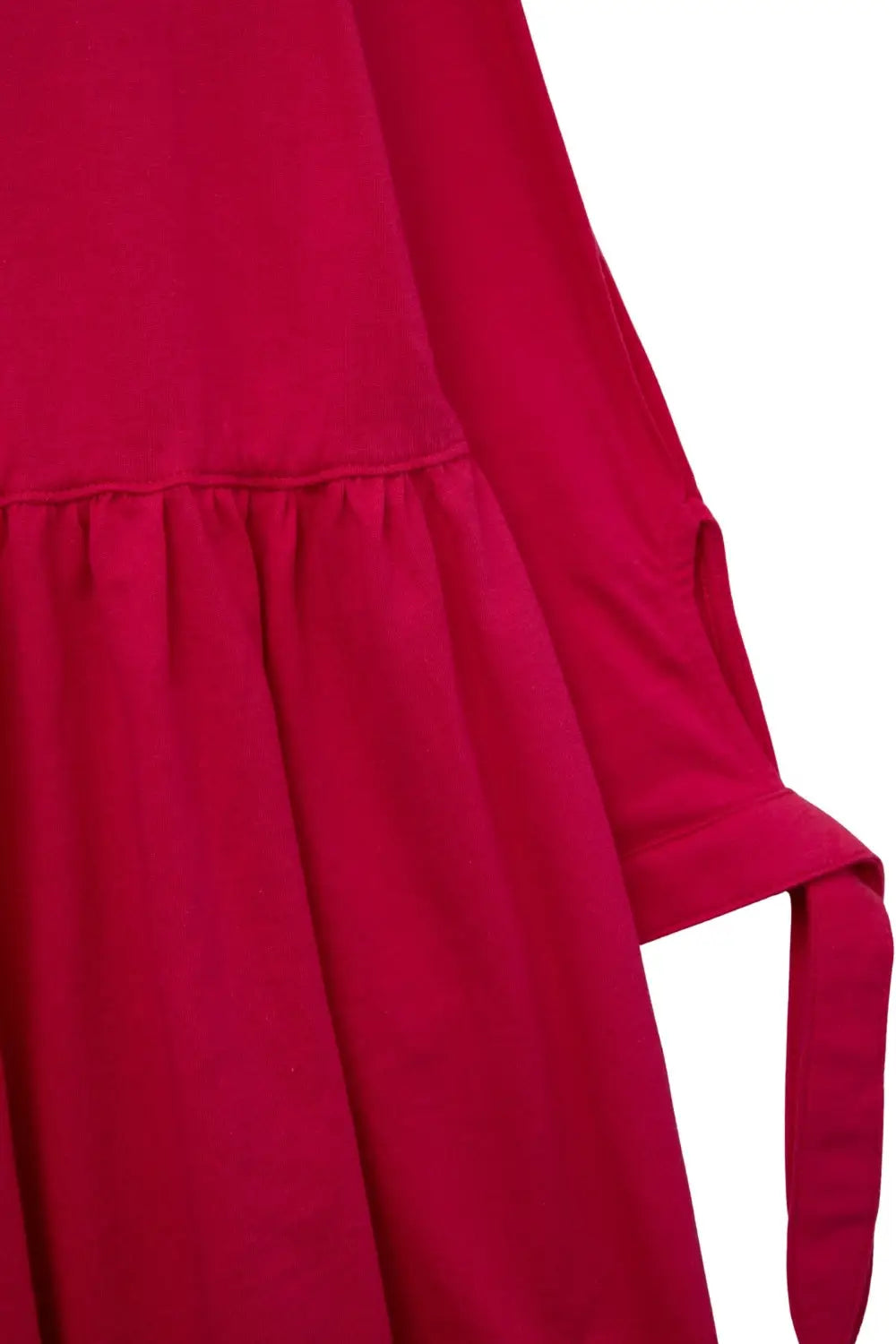 Mini robe rose à boutons et manches longues - Vestidos
