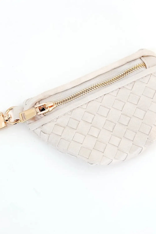 Mini Westlyn Bag Charm - Cream - Charms
