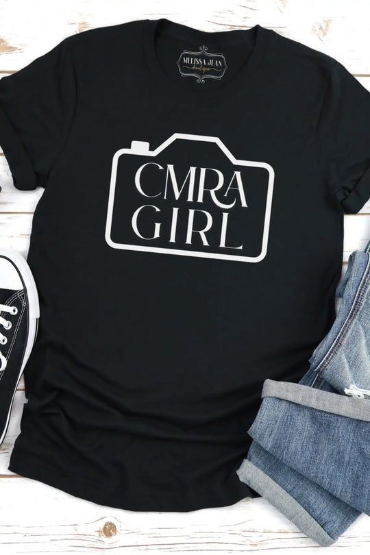 Camera Girl Tee - Clothing