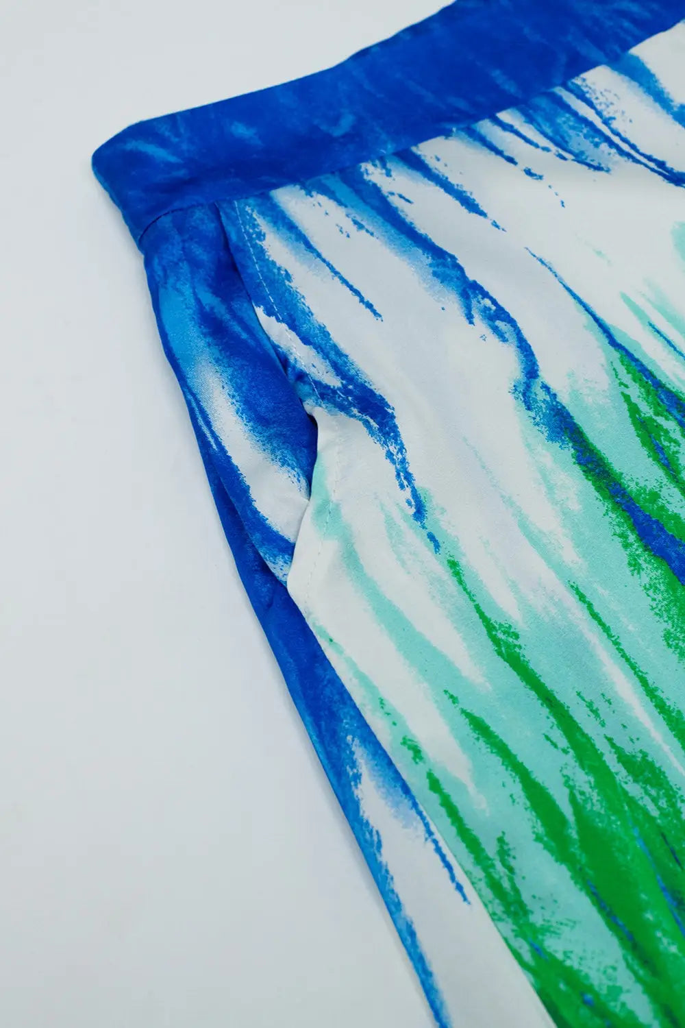 Multicolored Pants With Side Pockets - Pants