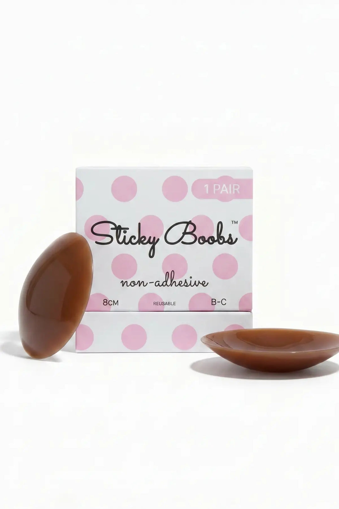 Sticky Boobs Non-Adhesive Silicone Nipple Covers – Reusable, No Glue