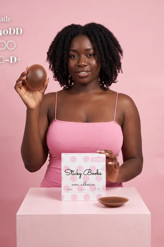 Sticky Boobs Non-Adhesive Silicone Nipple Covers – Reusable, No Glue