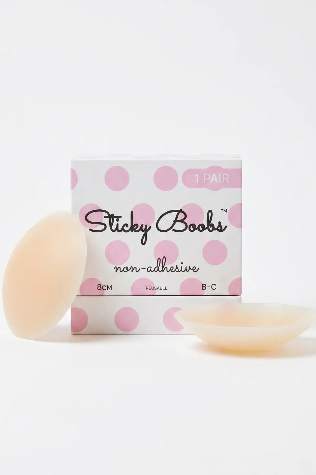 Sticky Boobs Non-Adhesive Silicone Nipple Covers – Reusable, No Glue