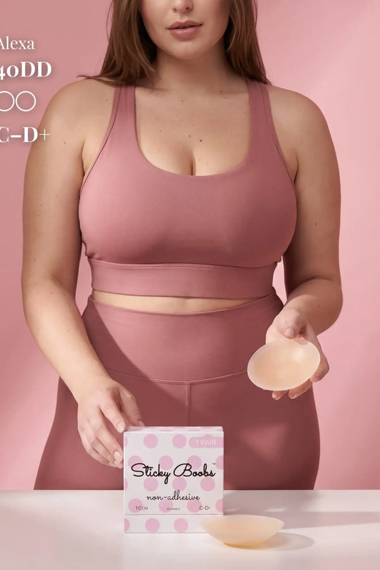 Sticky Boobs Non-Adhesive Silicone Nipple Covers – Reusable, No Glue