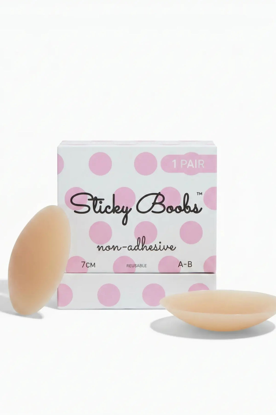 Sticky Boobs Non-Adhesive Silicone Nipple Covers – Reusable, No Glue