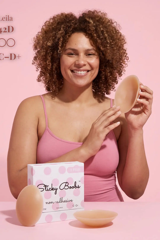 Sticky Boobs Non-Adhesive Silicone Nipple Covers – Reusable, No Glue