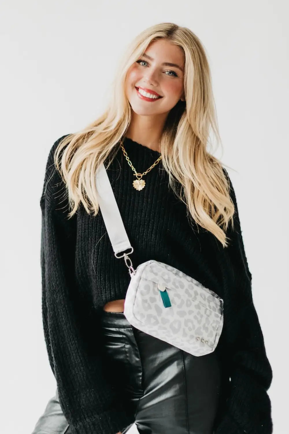 Nancy Nylon Camera Crossbody Bag - Crossbody Bag