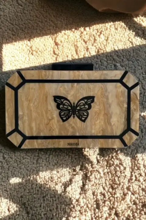 Karina Acrylic Clutch - Bag