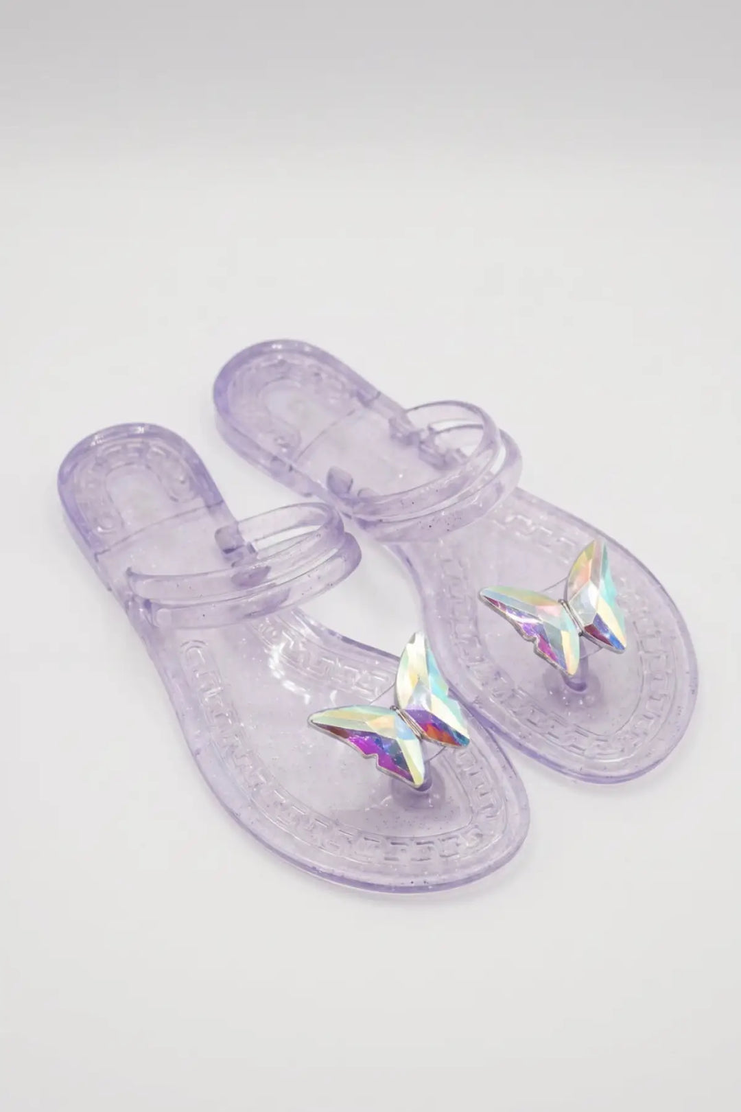 NINA Clear gel beach sandals - shoes