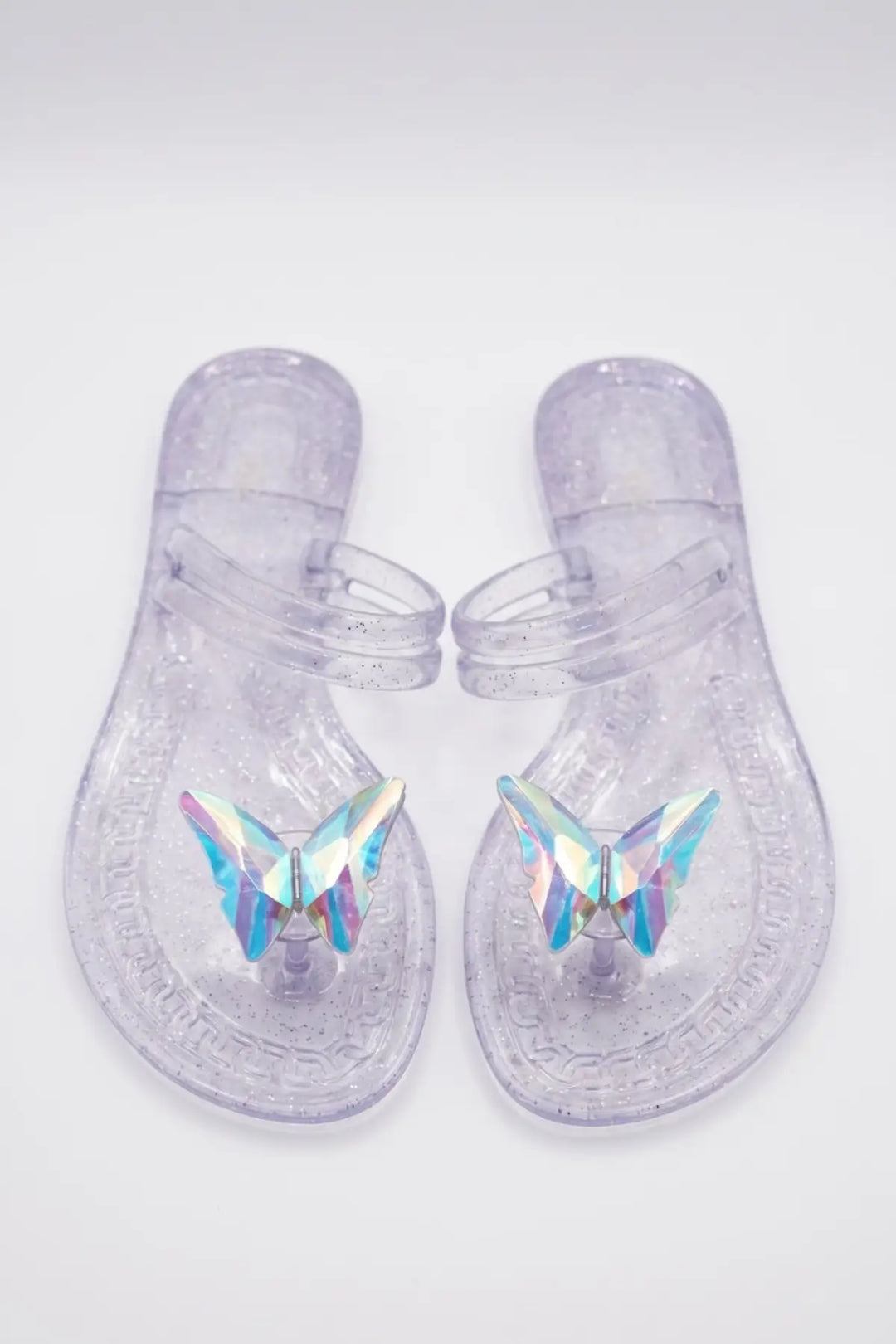 NINA Clear gel beach sandals - shoes