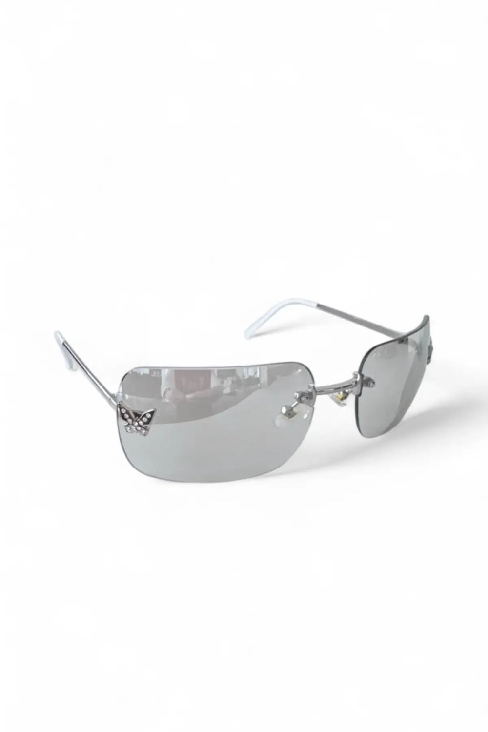Papillon Silver Sunglasses - sunglasses