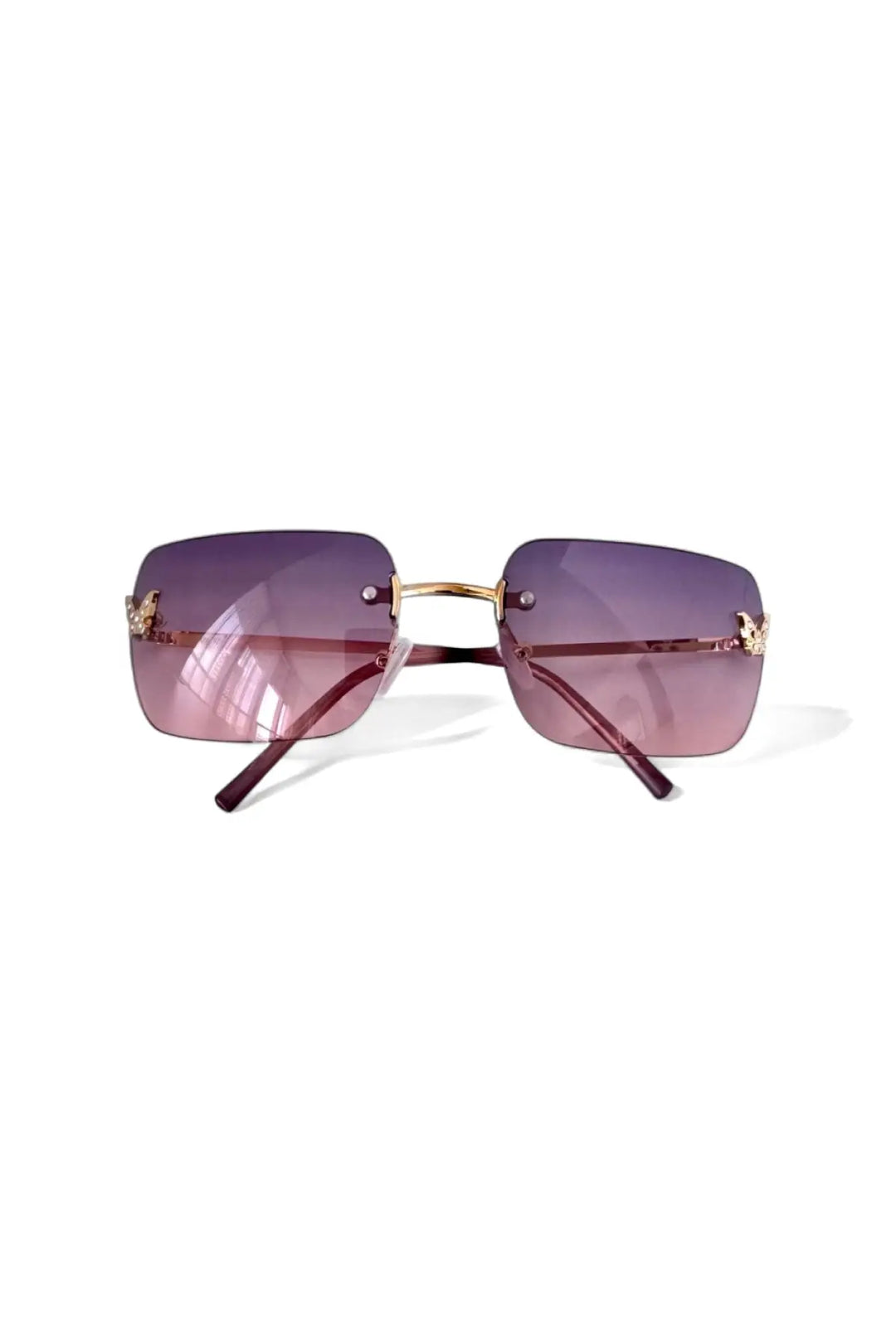 Papillon Silver Sunglasses - sunglasses