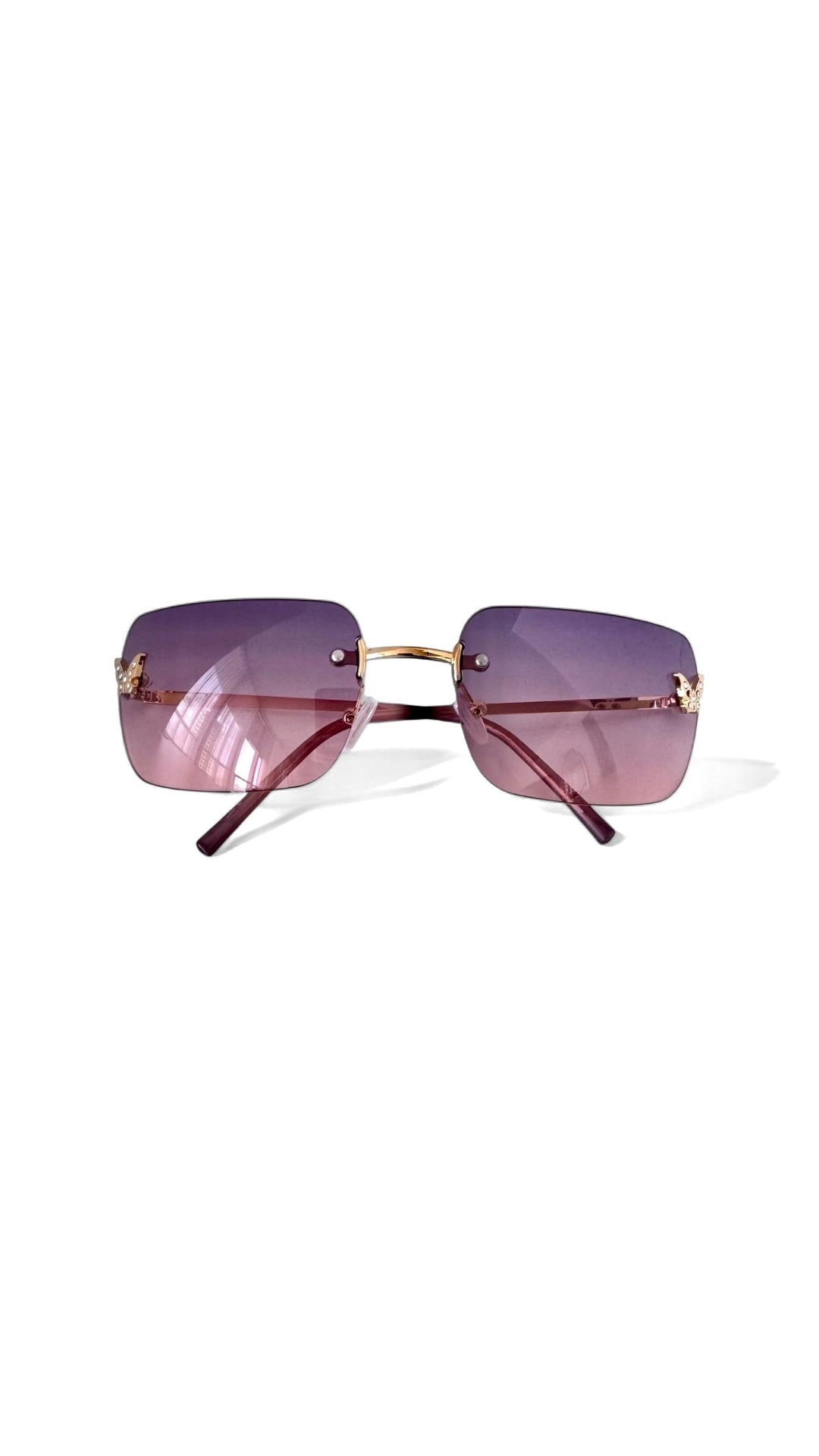 Papillon Black Sunglasses