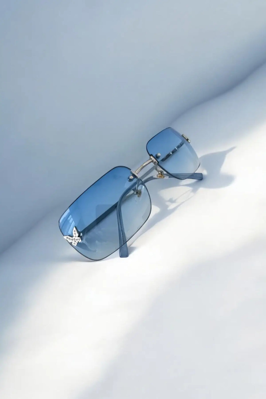 Papillon Silver Sunglasses - sunglasses