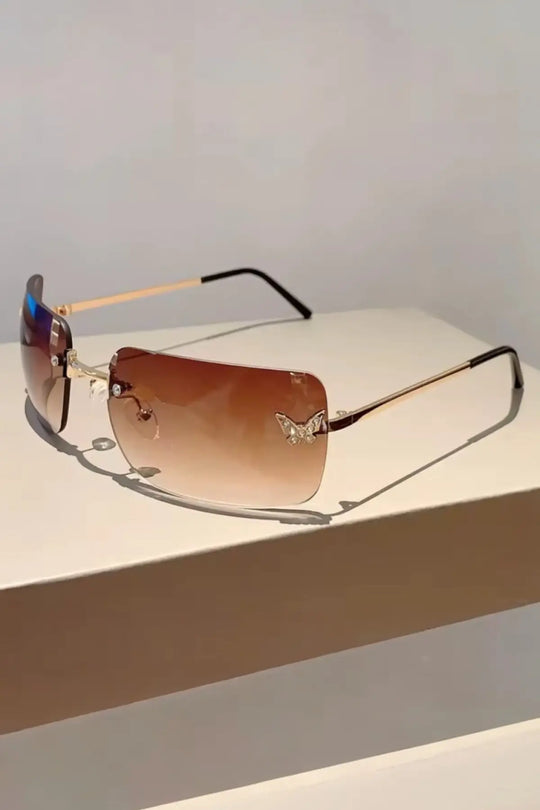 Papillon Blue Sunglasses - sunglasses