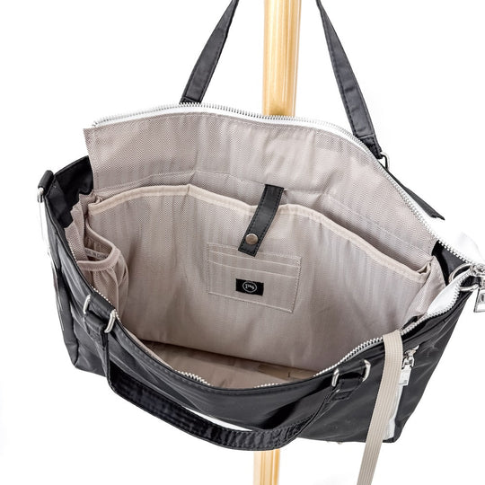 Nina Nylon Organizer Tote Bag