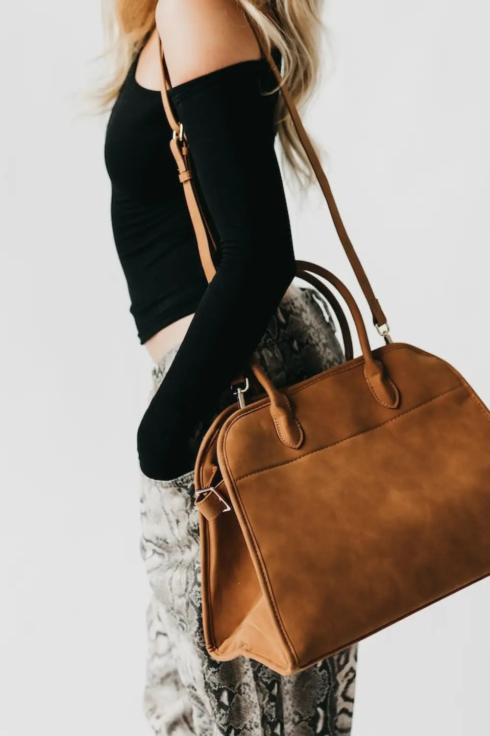 Nirvana Nubuck Tote - Tote Bag