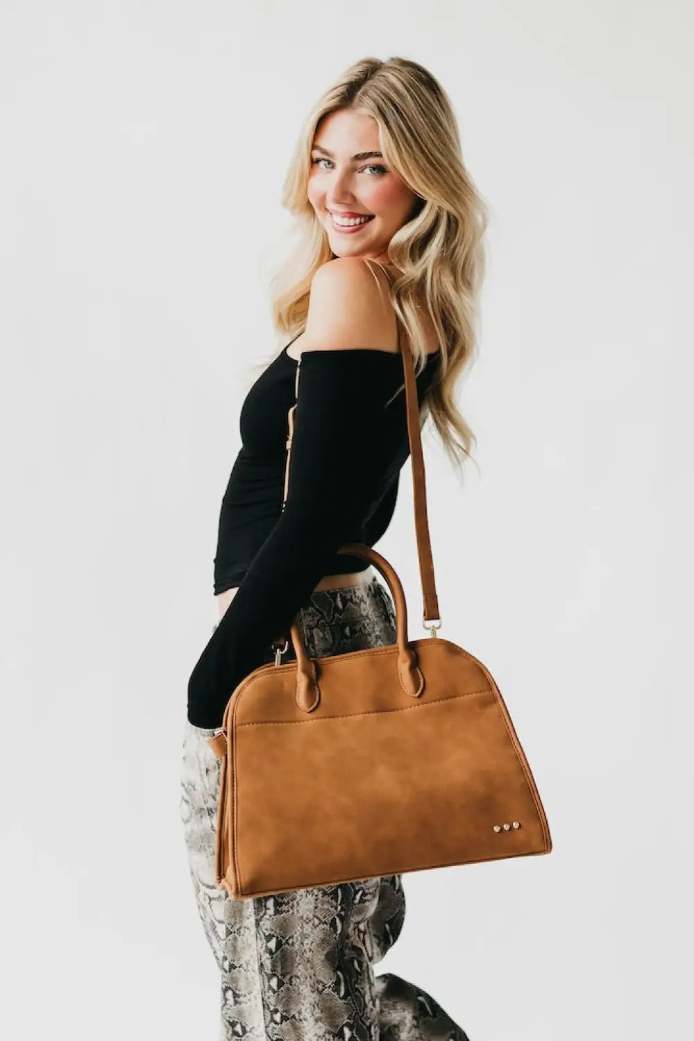 Nirvana Nubuck Tote - Tote Bag