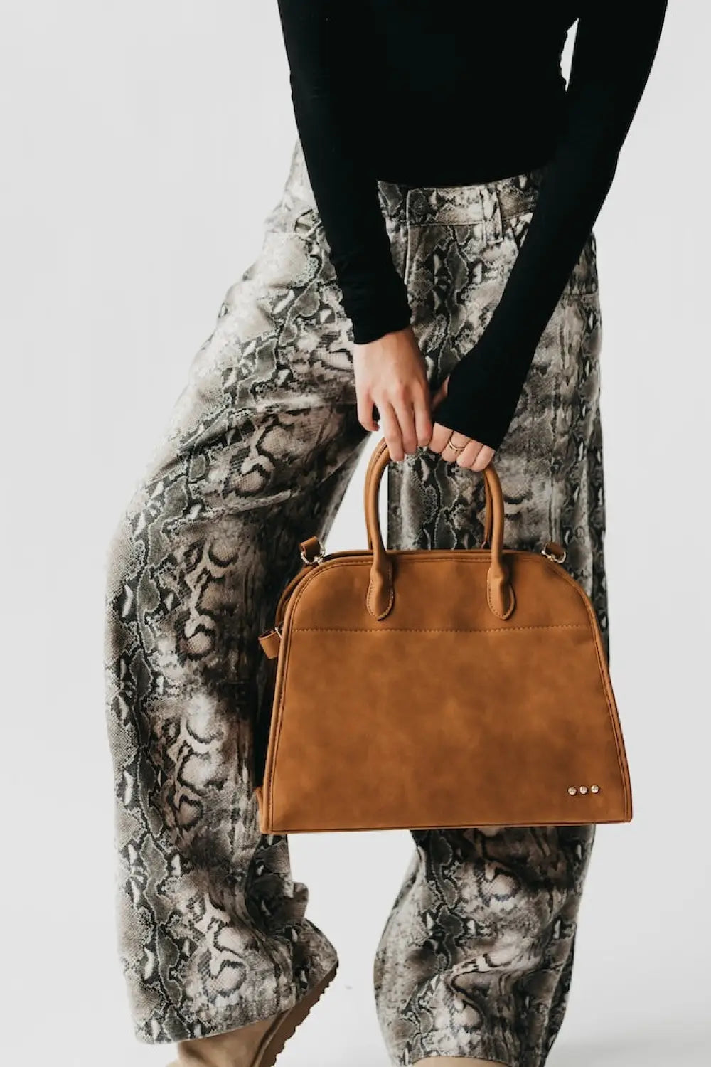 Nirvana Nubuck Tote - Tote Bag