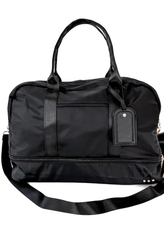 Nissa Nylon Weekender Bag - Tote Bag
