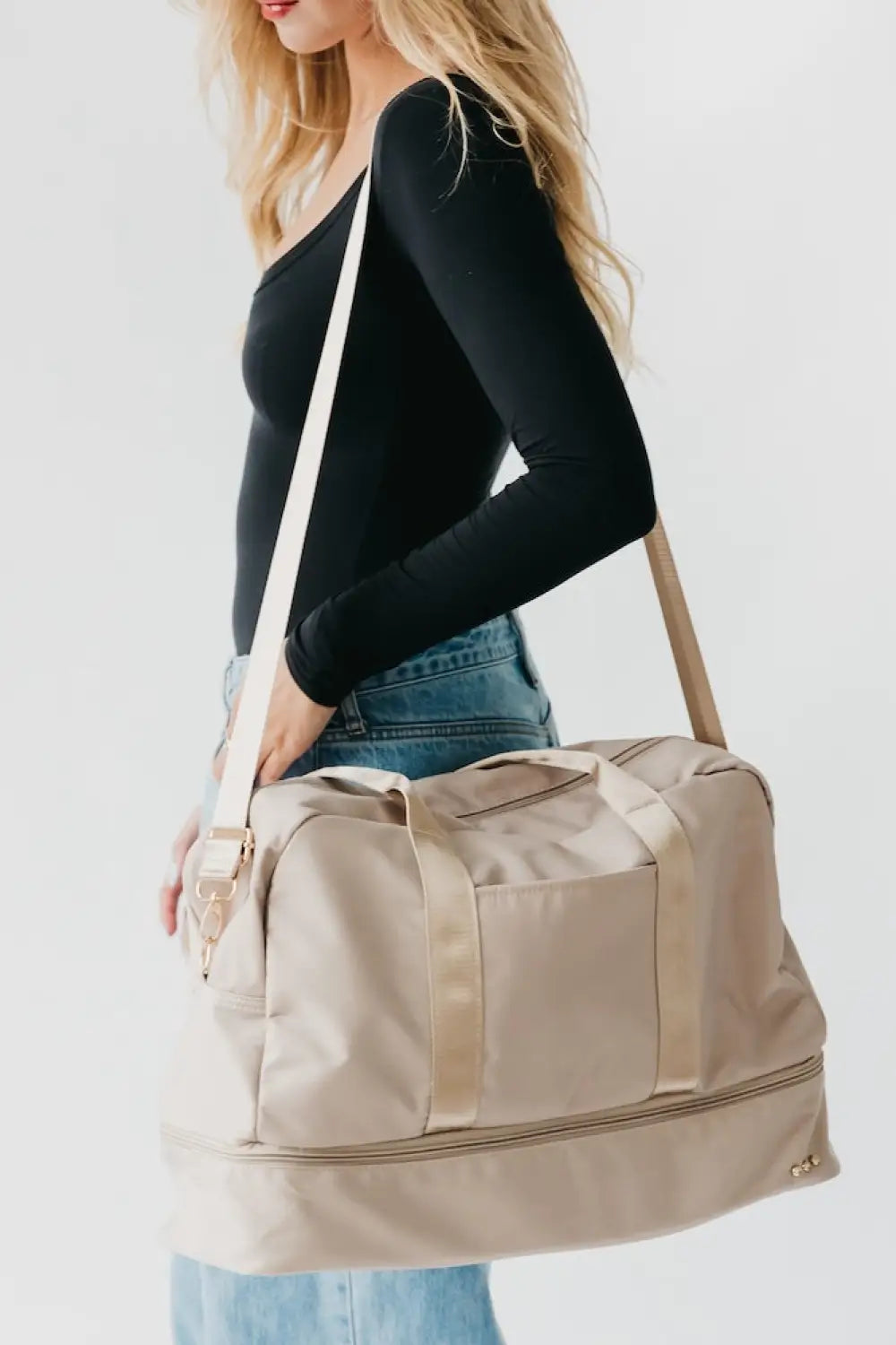 Nissa Nylon Weekender Bag - Tote Bag