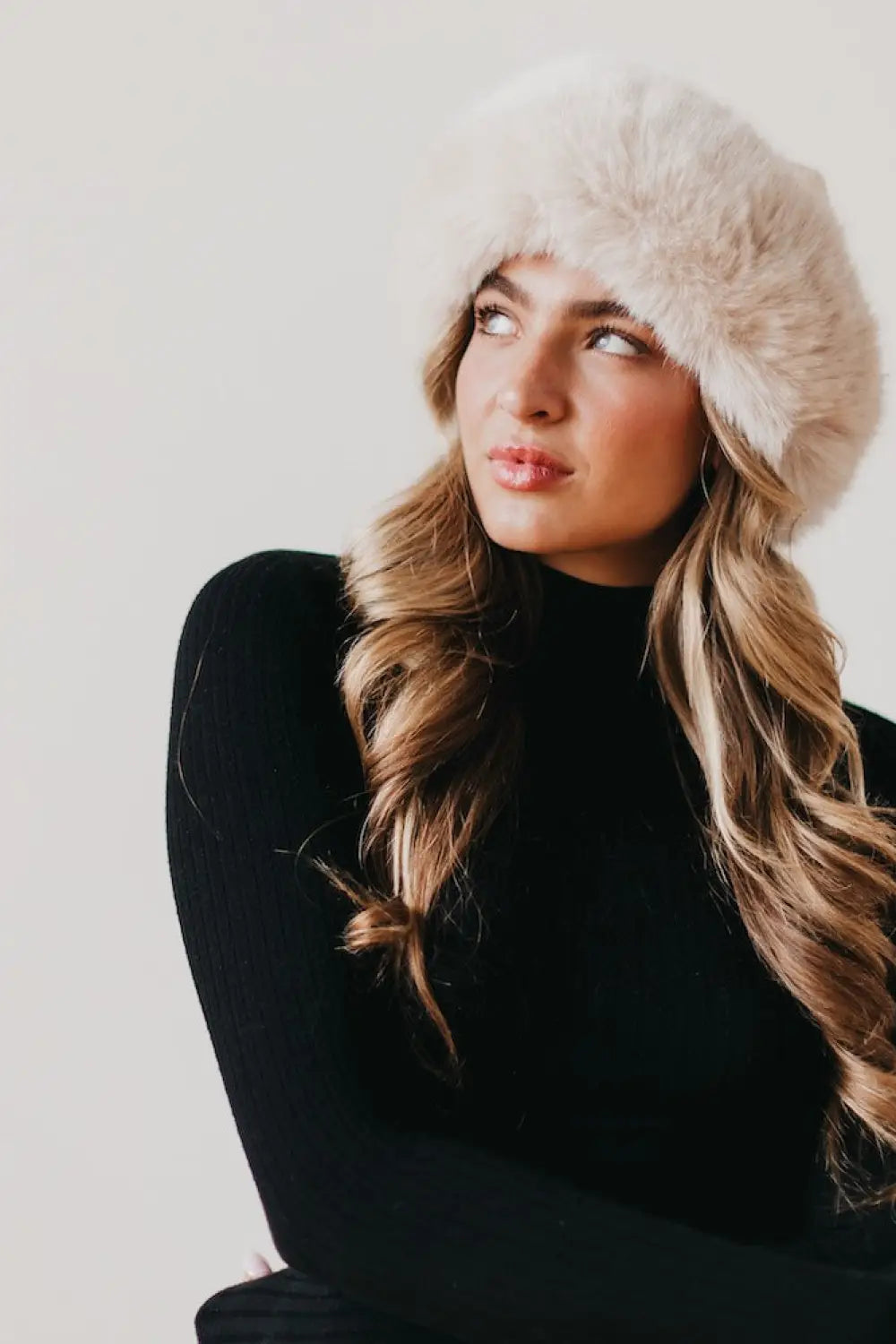 Noelle Faux Fur Hat - Beanie