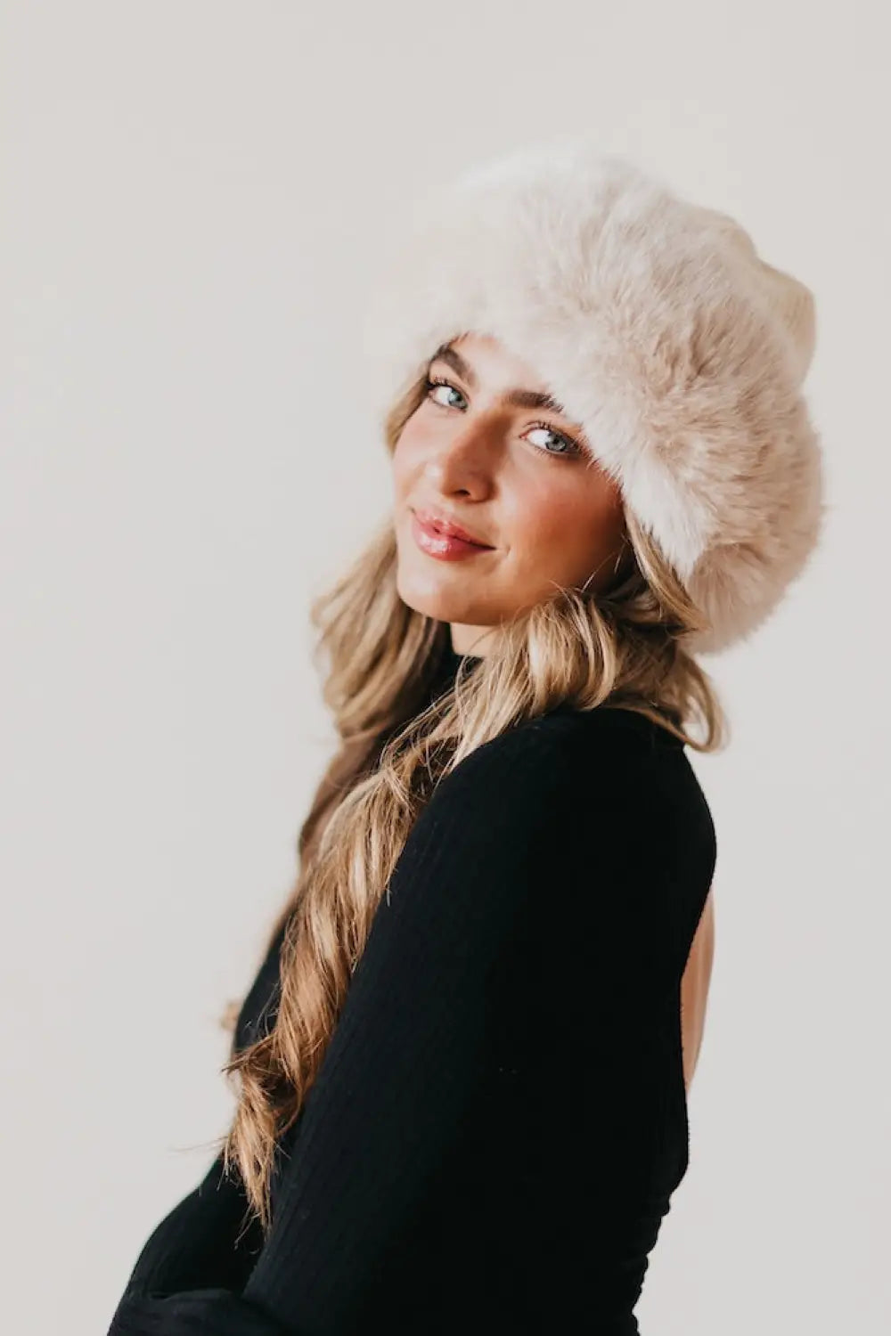Noelle Faux Fur Hat - Beanie