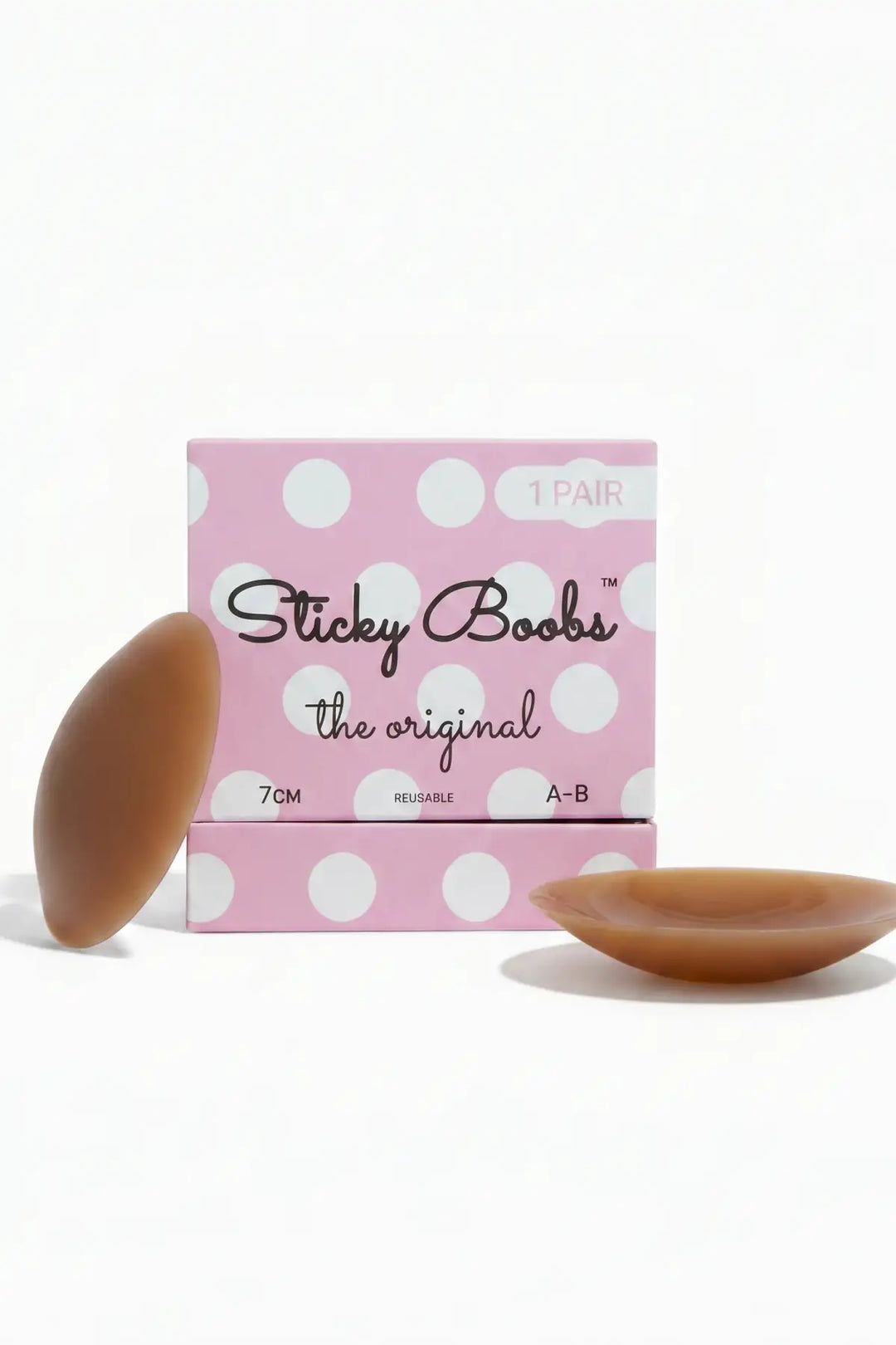 The Original Sticky Boobs – Adhesive Silicone Nipple Covers
