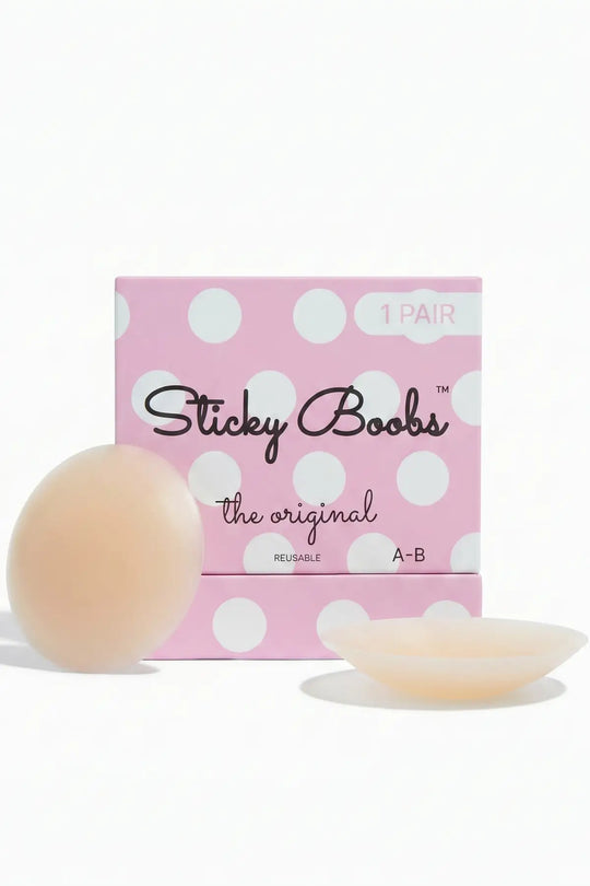 The Original Sticky Boobs – Adhesive Silicone Nipple Covers