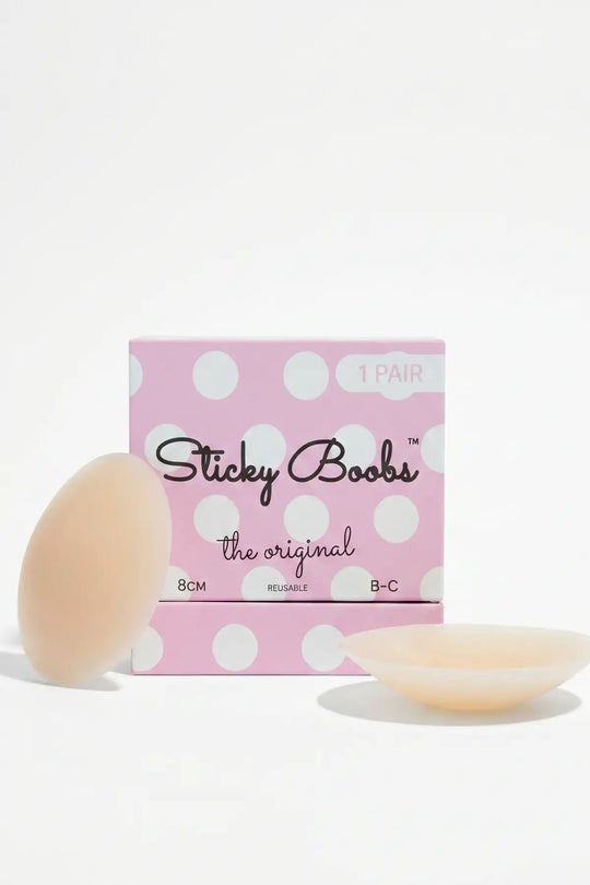 The Original Sticky Boobs – Adhesive Silicone Nipple Covers