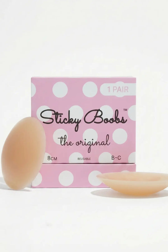 The Original Sticky Boobs – Adhesive Silicone Nipple Covers
