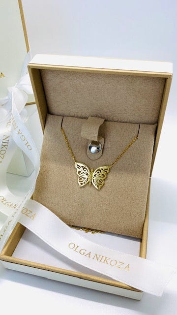 .925 Silver Papillon Butterfly Women&