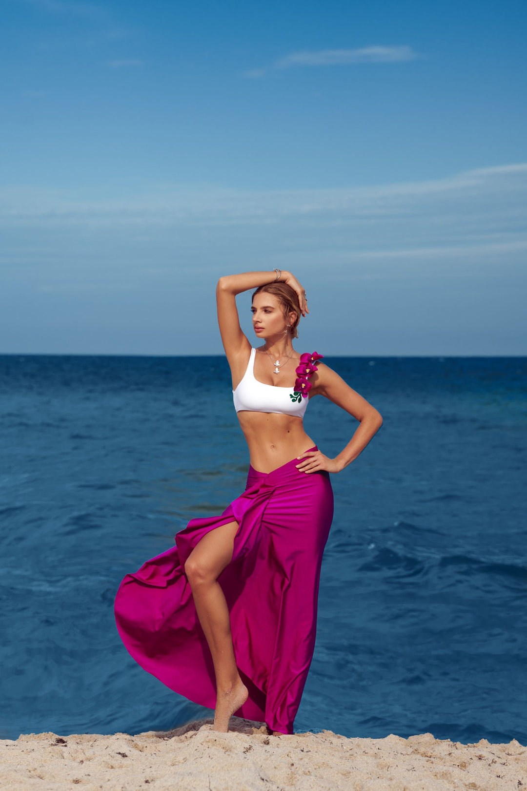 Arcellia Fucsia Skirt