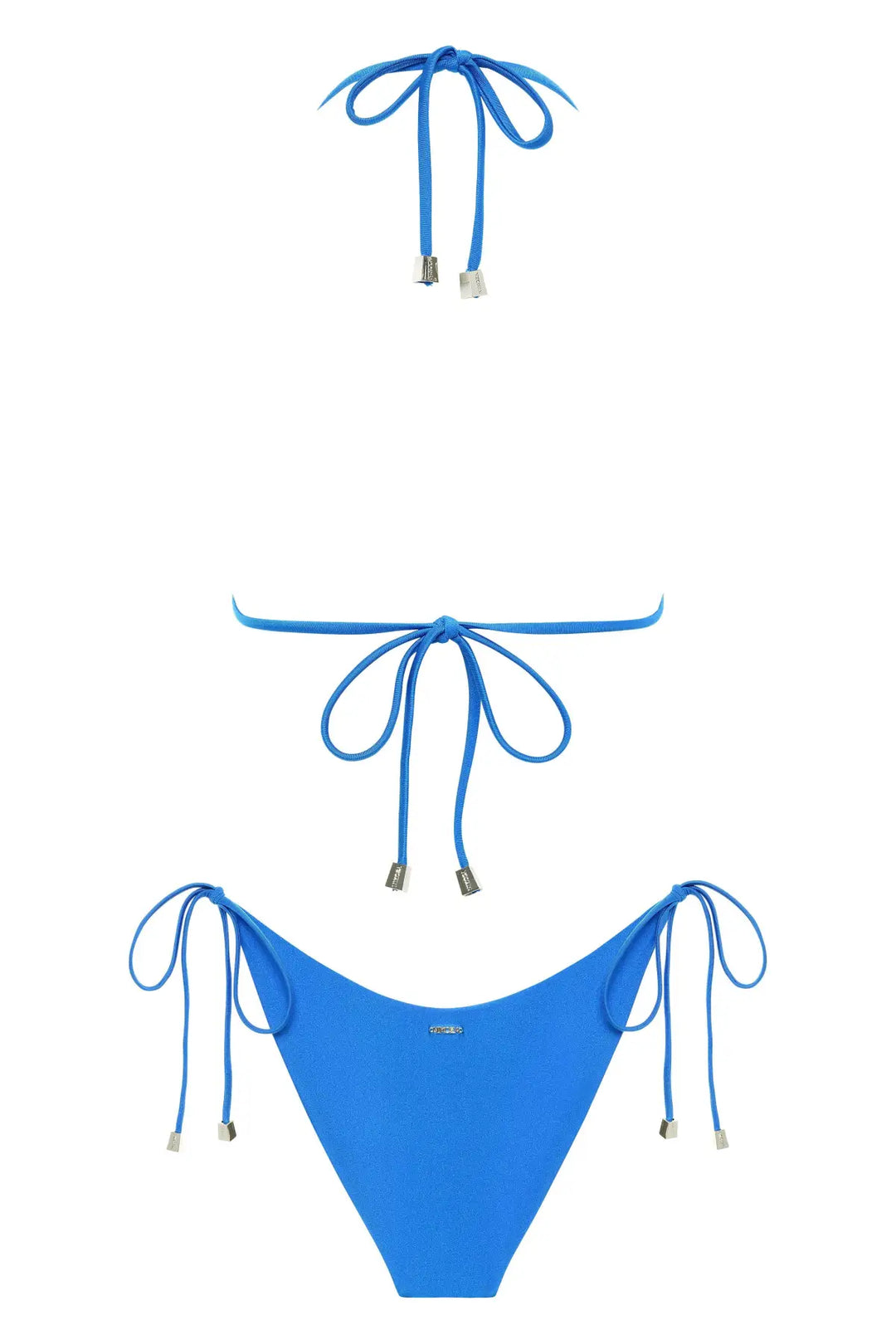 Blue Diana Bikini Top - bikini top