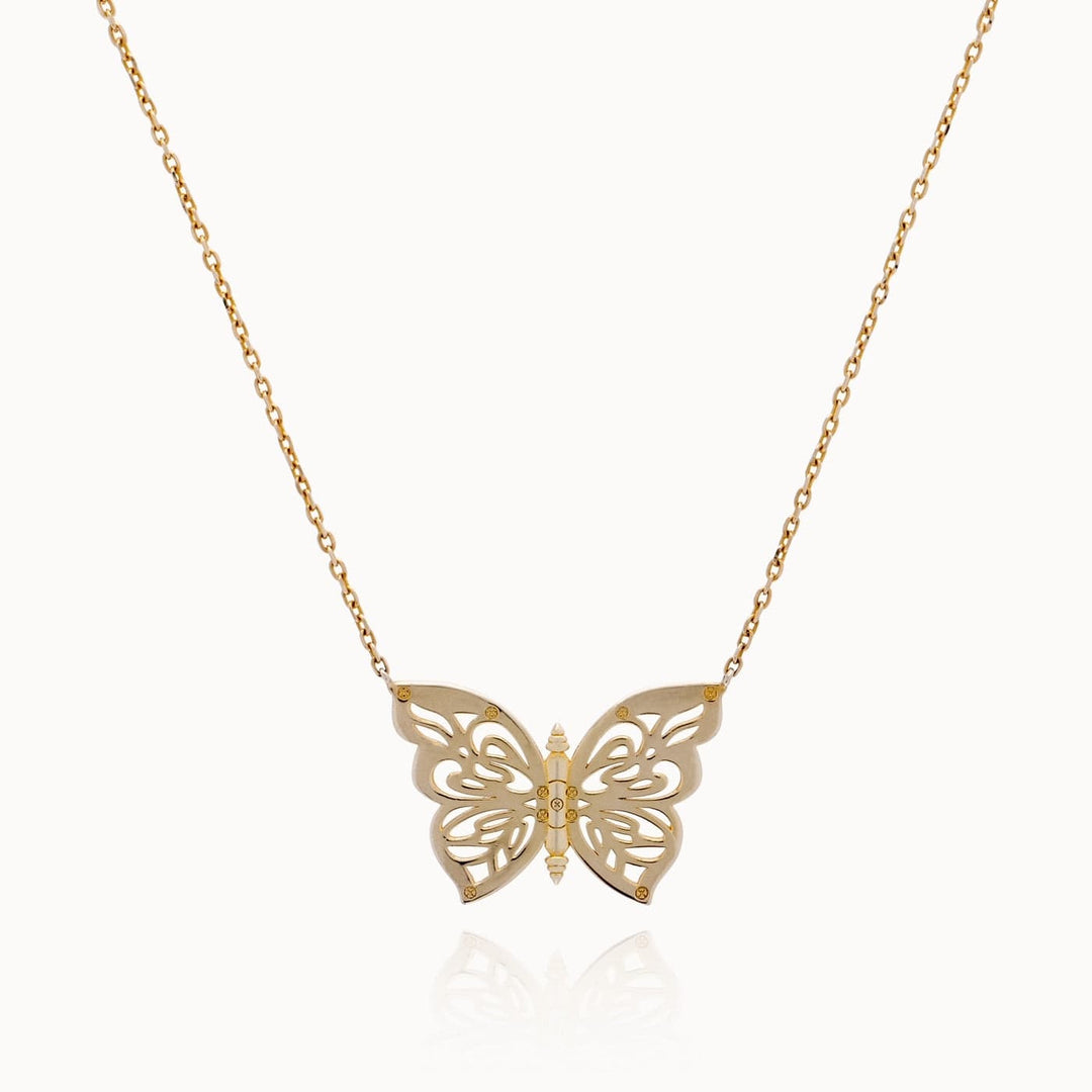 .925 Silver Papillon Butterfly Women&