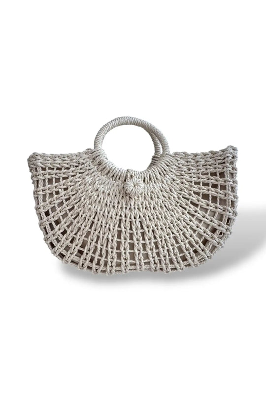 Woven Bliss Beach Bag - natural - Bag