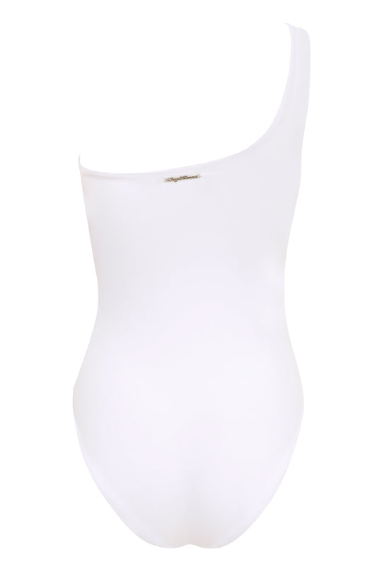 Vanda - Black One Shoulder Style Swimsuit
