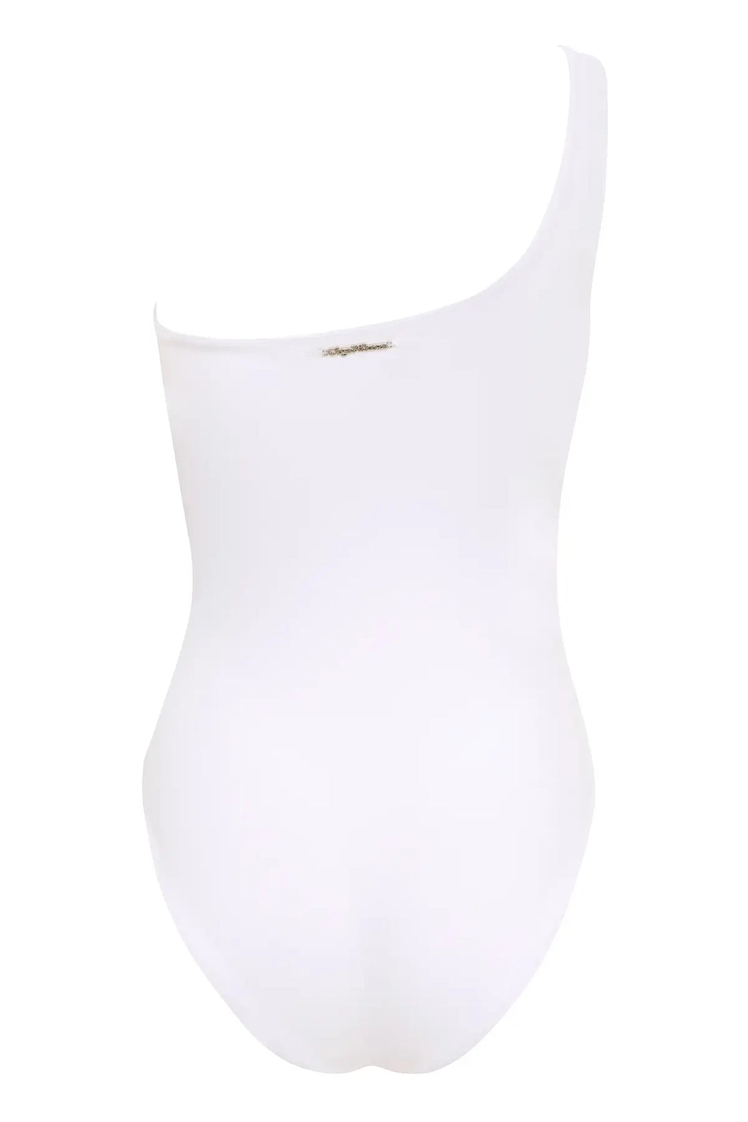Vanda - White One Shoulder Style Swimsuit - Swimwear