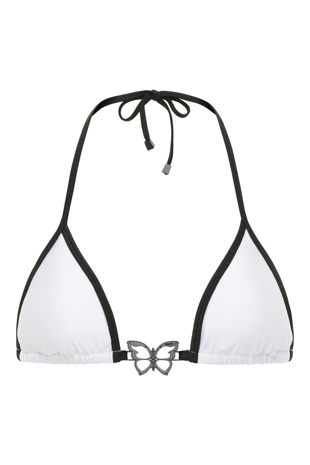 Brickell Chic Bikini Top - black-white / XS - bikini top