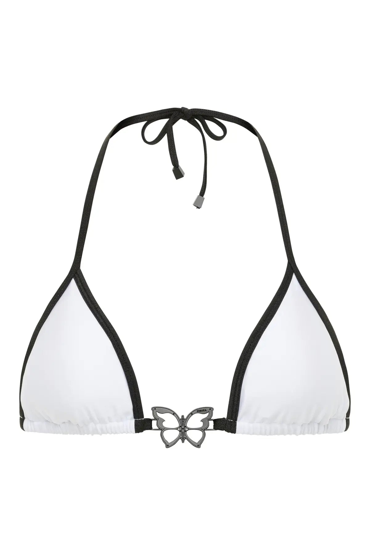 Brickell Chic Bikini Top - black-white / XS - bikini top