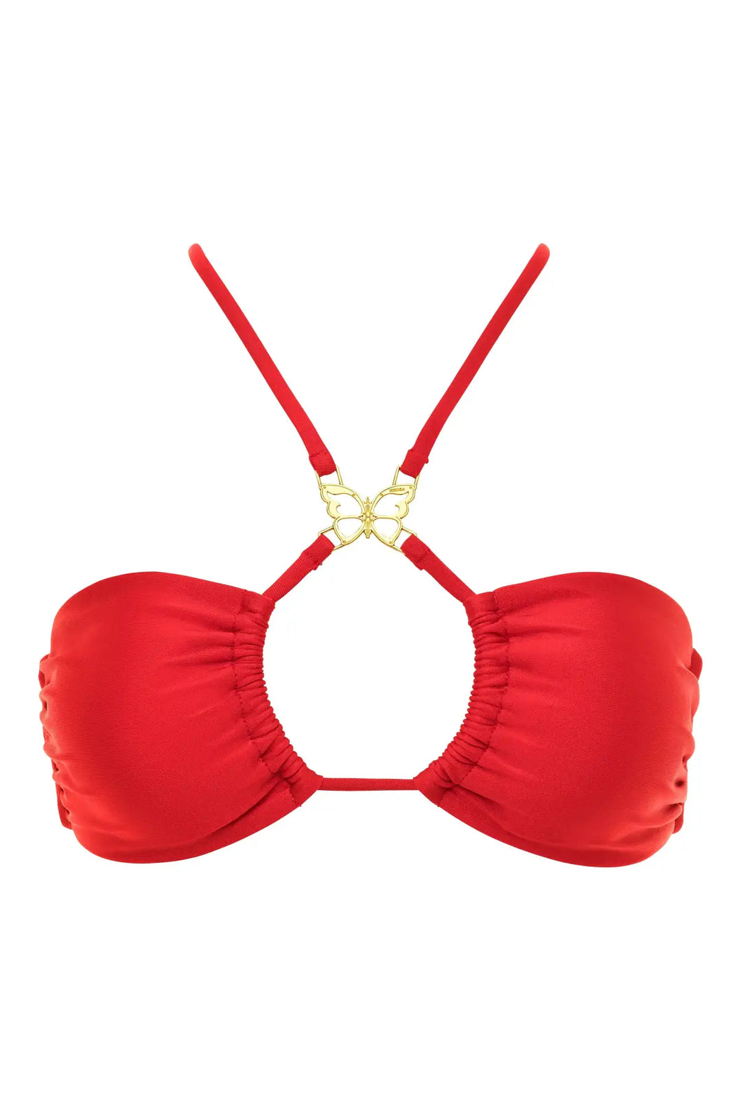 Camila Red Bikini Top - Red / XS - bikini top