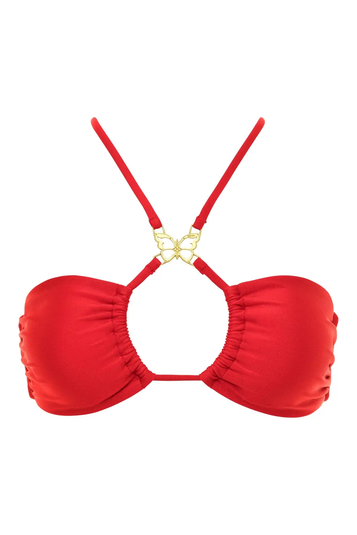 Camila Red Bikini Top - Red / XS - bikini top