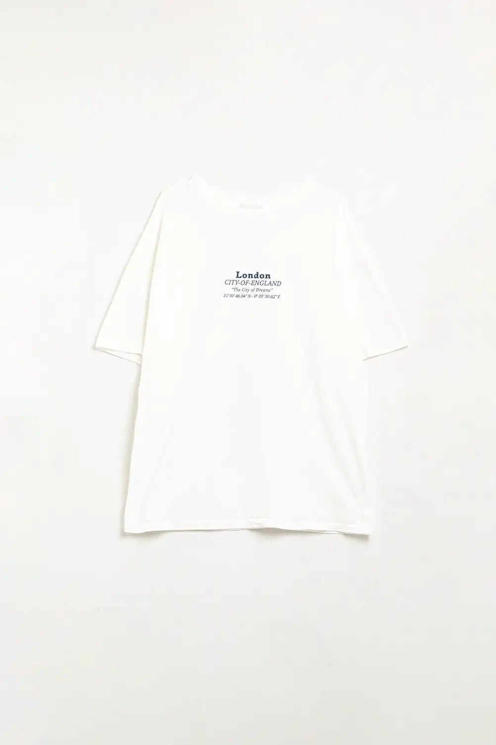 Q2 Oversized fit t-shirt with London grafic print