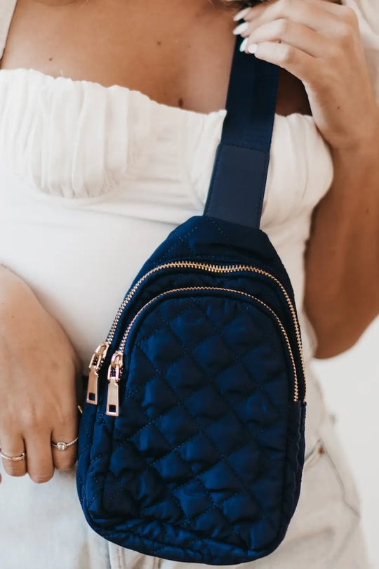 Pinelope Puffer Sling Bag - Bum Bag