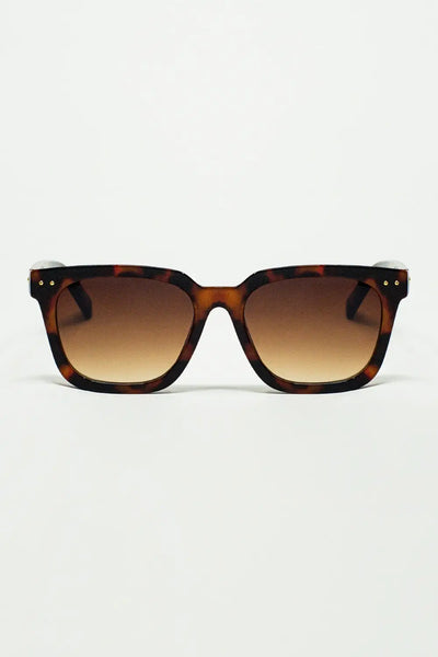 Q2 Polarised Sunglasses Brown Lens