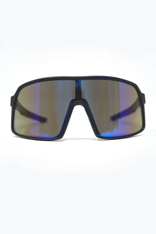 Q2 Polarized Sport Sunglasses in Blue