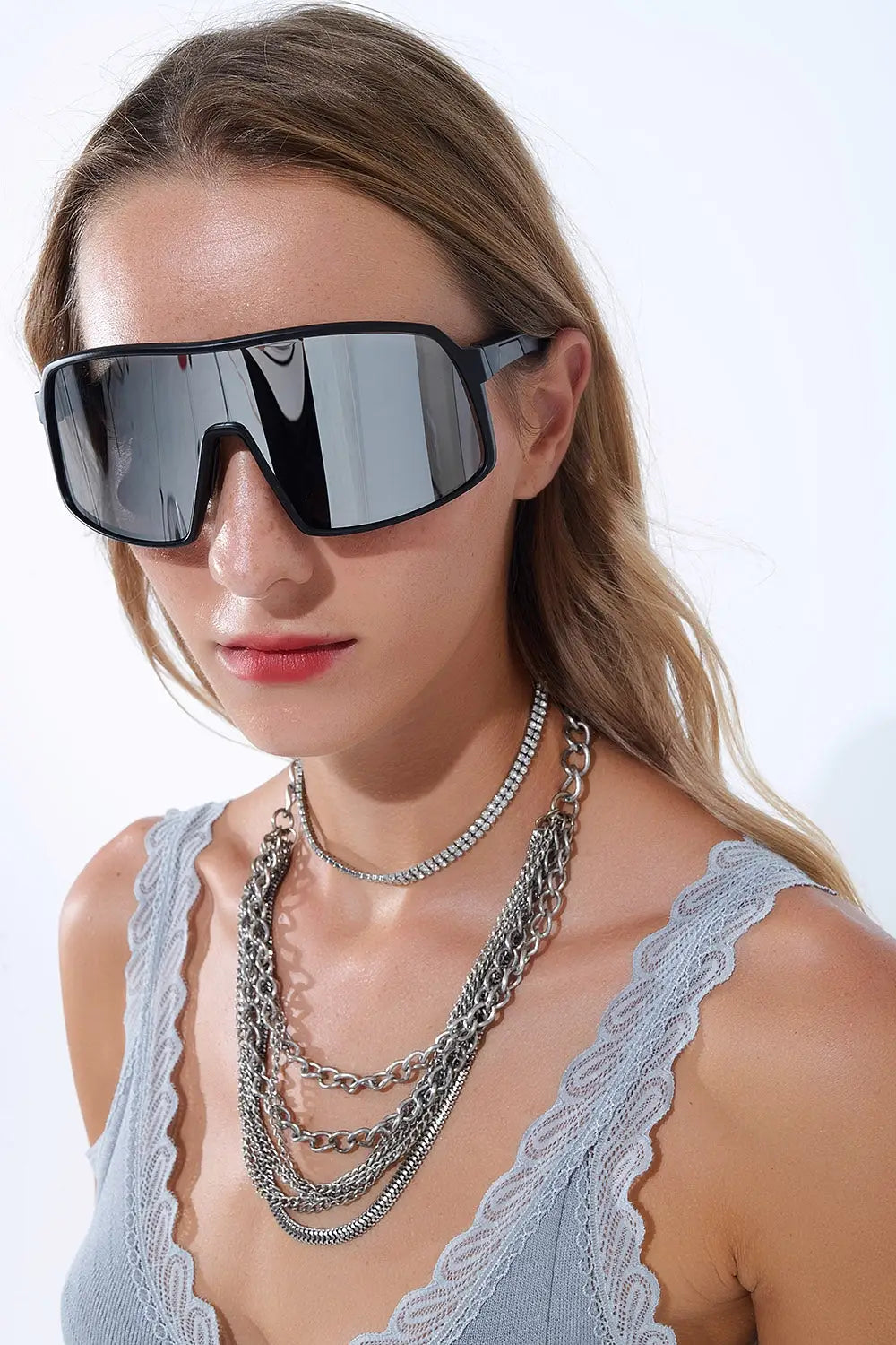 Polarized Sport Sunglasses in Grey - One Size / Grey