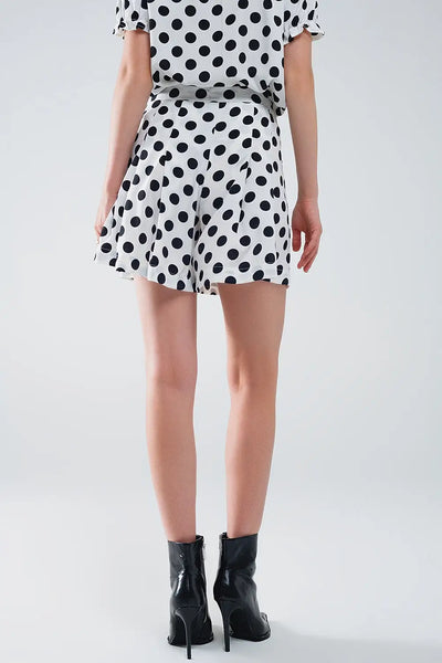 Polka dot Shorts with pockets - Pants