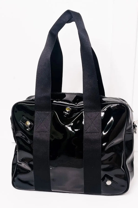 Poppy Patent Pickleball Bag - Tote Bag